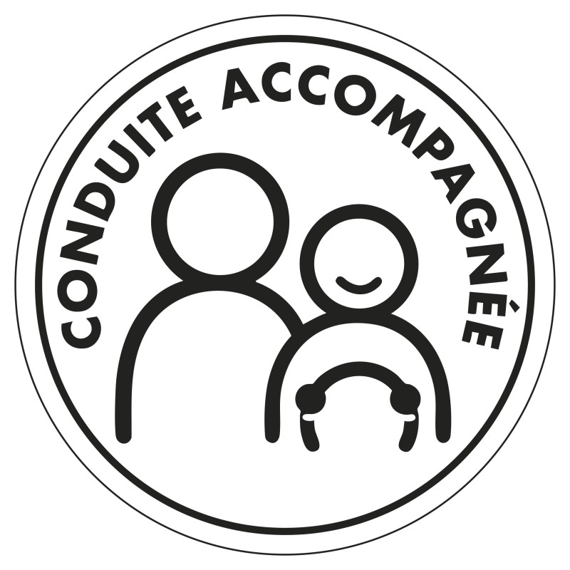 DISQUE CONDUITE ACCOMPAGNEE 15CM