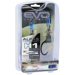 AMPOULES H1 P14.5S ALFAS 4300K 85W--120W - 4300K BLANC ORIGINE - 2PCS
