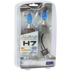 AMPOULES H7 PX26D ALFAS 85W--120W - 6000K BLANC PURE - 2PCS