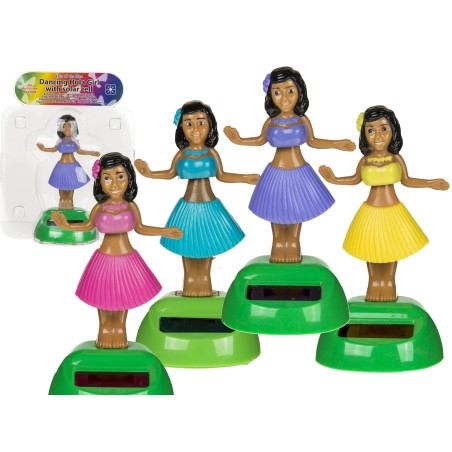 FIGURINE MOBILE HULA GIRL I, 4 COULEURS