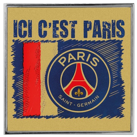 P6791 - EMBLEME PSG VINTAGE ICI C'EST PARIS - SCT