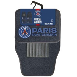 TAPIS MOQUETTE PSG LOGO PVC 4 PCS