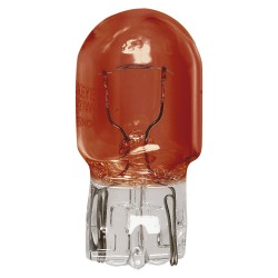 2 AMPOULES WYY21W T20 W3x16d 12V 21W AMBRE